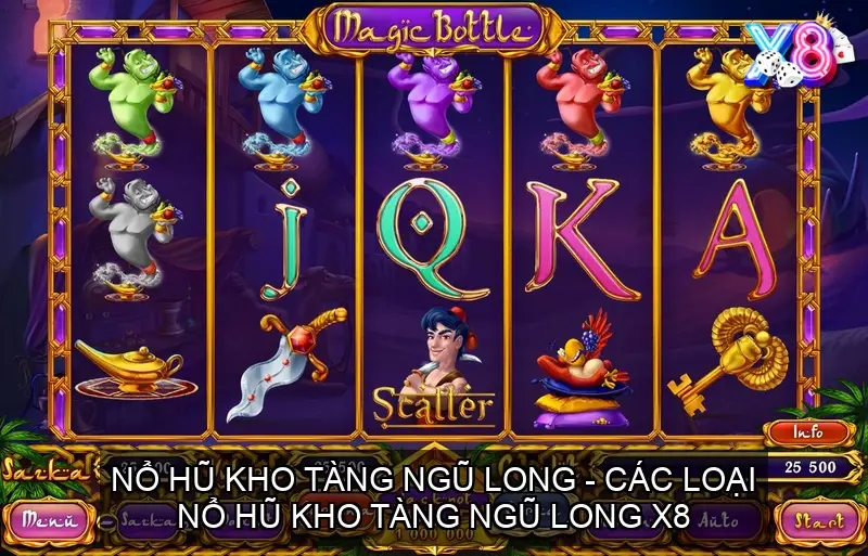Nổ Hũ Kho Tàng Ngũ Long – Các loại nổ hũ Kho tàng ngũ long X8